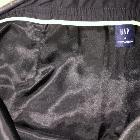 NWT GAP GREY WOOL SKIRT SIZE 12 - Picture 5 of 6